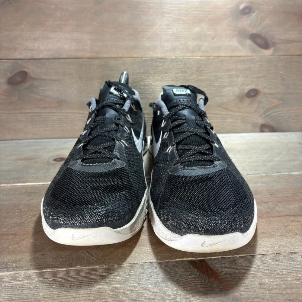 Nike Metcon 3 Womens size 9.5 shoes Black Training Crossfit Lace Up sneakers
